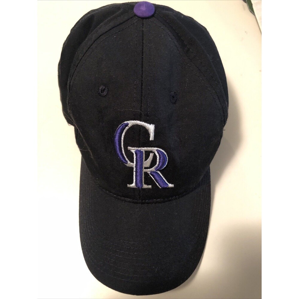 Colorado Rockies Baseball MLB Snapback Hat Cap Black OC Sportwear Tag‎